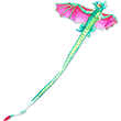 3D Sakura Dragon Kite