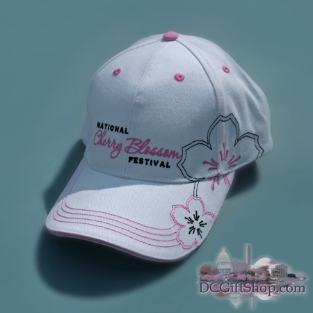 National Cherry Blossom Festival Hat (White)