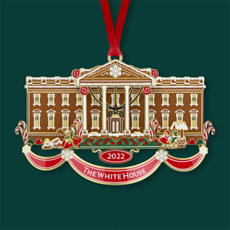 2022 White House the White House 2022 Gingerbread Christmas Ornament, White  House Ornament, Christmas Ornament, Christmas Gift 