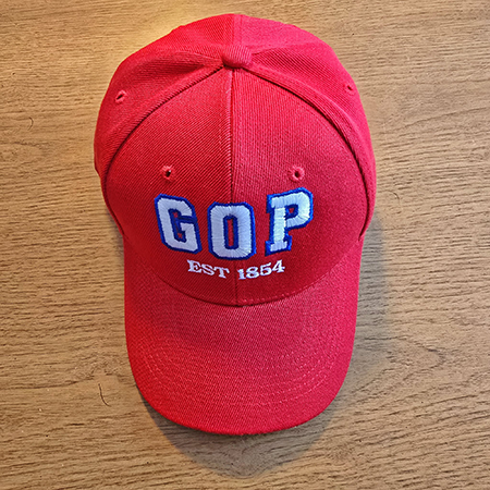 Red Republican Party GOP Baseball Cap