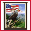 American Bald Eagle Freedom Tapestry