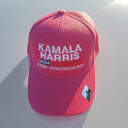 Pink 2024 Kamala Harris For President Cap