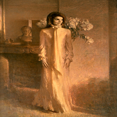 Jacqueline Bouvier Kennedy Portrait by Aaron Shikler