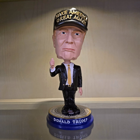 Donald Trump 45th and 47th President Bobblehead