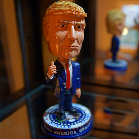 President Donald Trump Great Seal Bobblehead