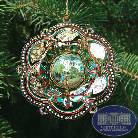 The White House 2005 James A. Garfield Ornament